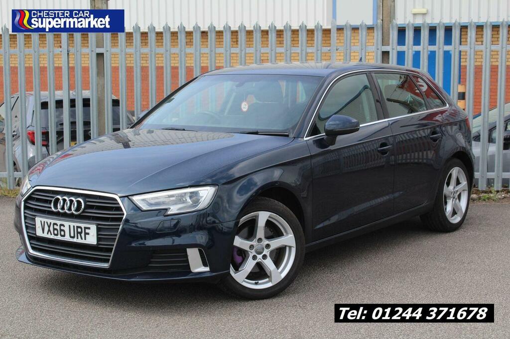 Audi A3 Hatchback 2.0 Tdi Sport Sportback Euro 6 Ss Blue