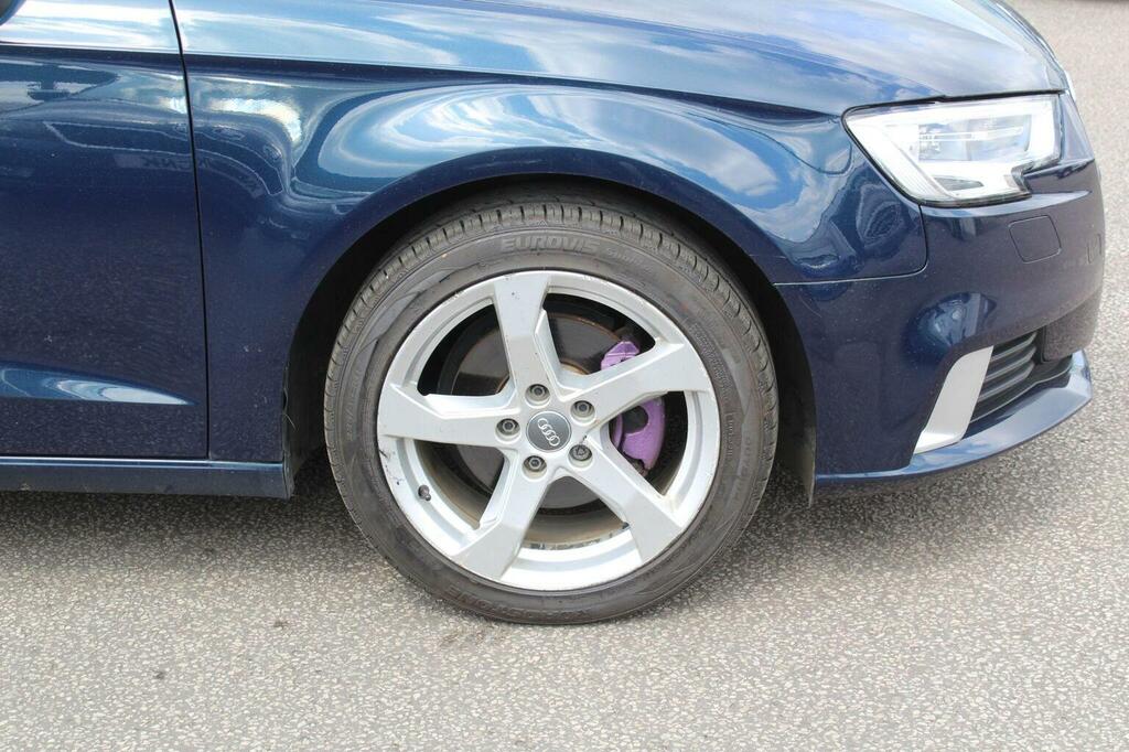 Audi A3 Hatchback 2.0 Tdi Sport Sportback Euro 6 Ss VX66URF Blue #4