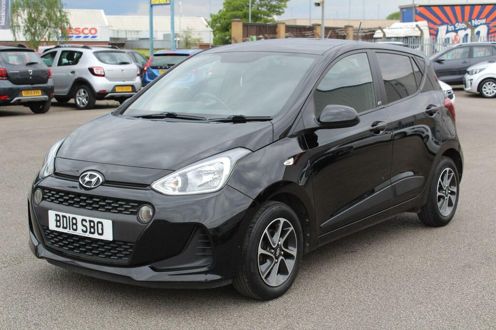 Hyundai I10 Hatchback 1.0 Go Se Euro 6 201818 BD18SBO Black #6