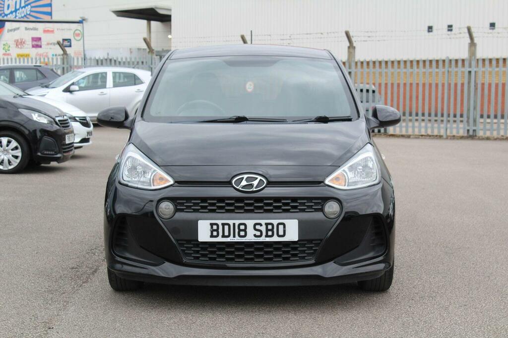 Hyundai I10 Hatchback 1.0 Go Se Euro 6 201818 BD18SBO Black #5