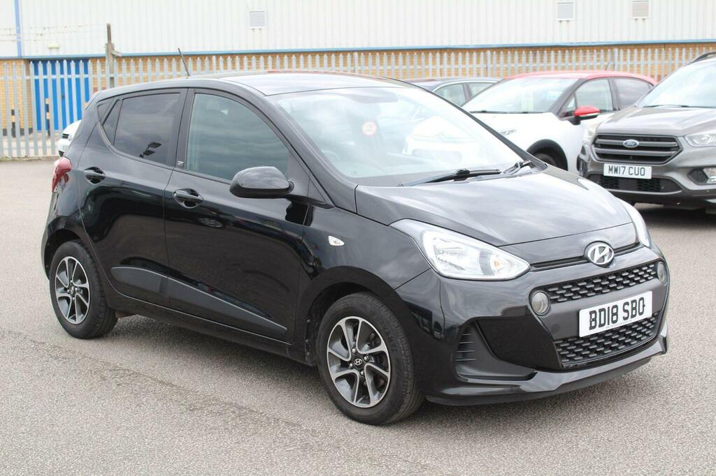 Hyundai I10 Hatchback 1.0 Go Se Euro 6 201818 BD18SBO Black #3