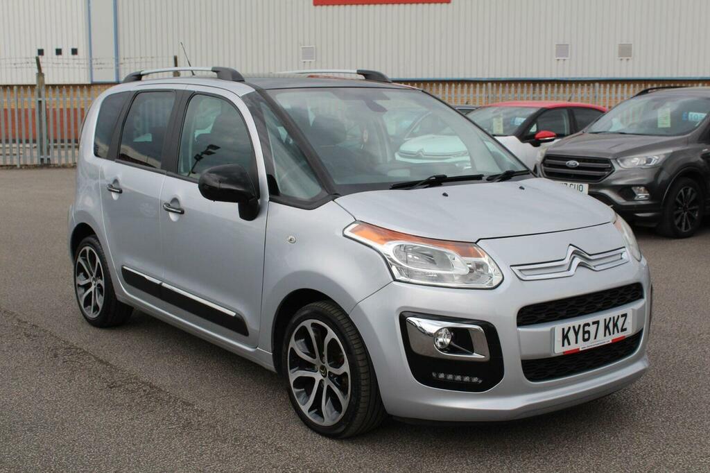 Citroen C3 Picasso Mpv 1.6 Bluehdi Platinum Euro 6 201767 KY67KKZ Silver #3