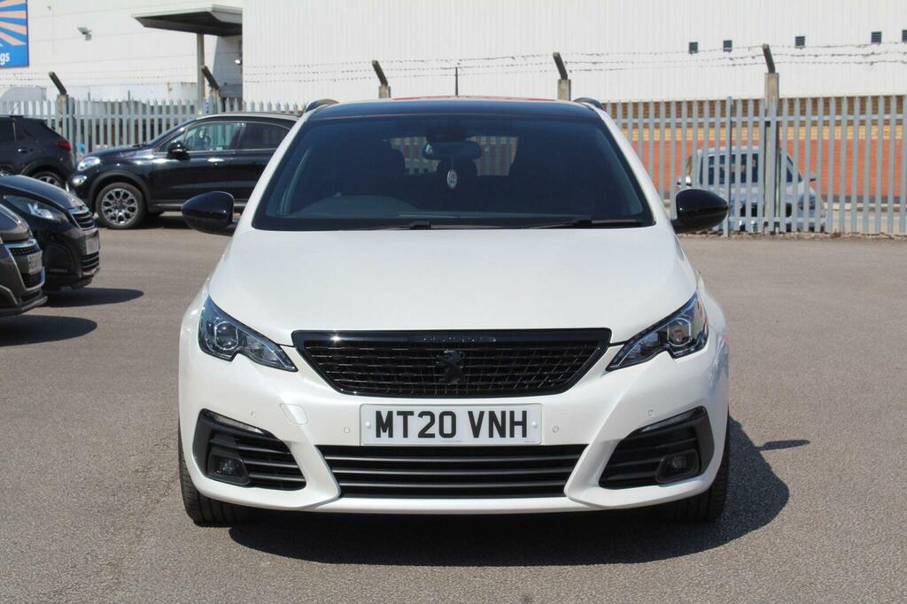 Peugeot 308 SW Estate 1.2 Puretech Gpf Gt Line Euro 6 Ss White #5