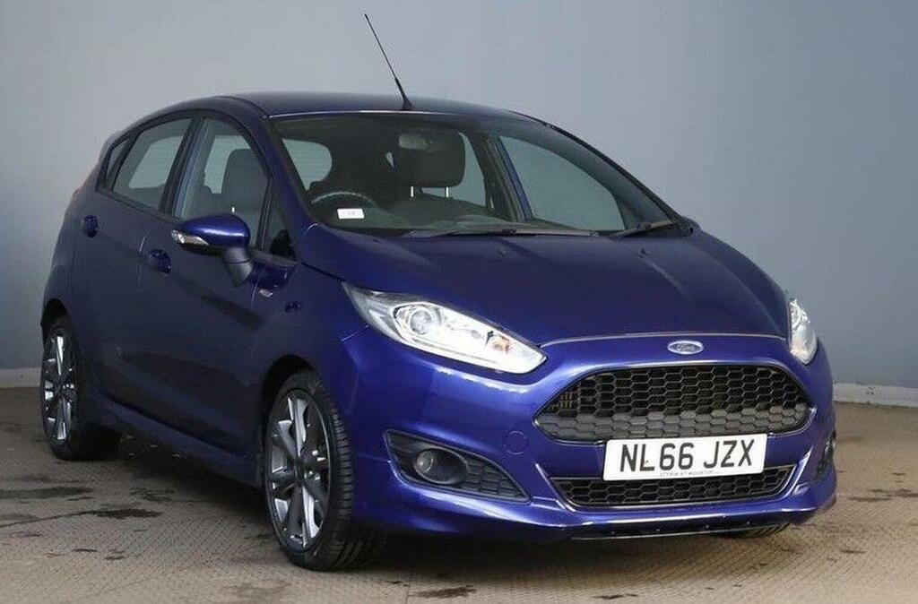 Ford Fiesta 1.0T Ecoboost St-line Euro 6 Ss Blue