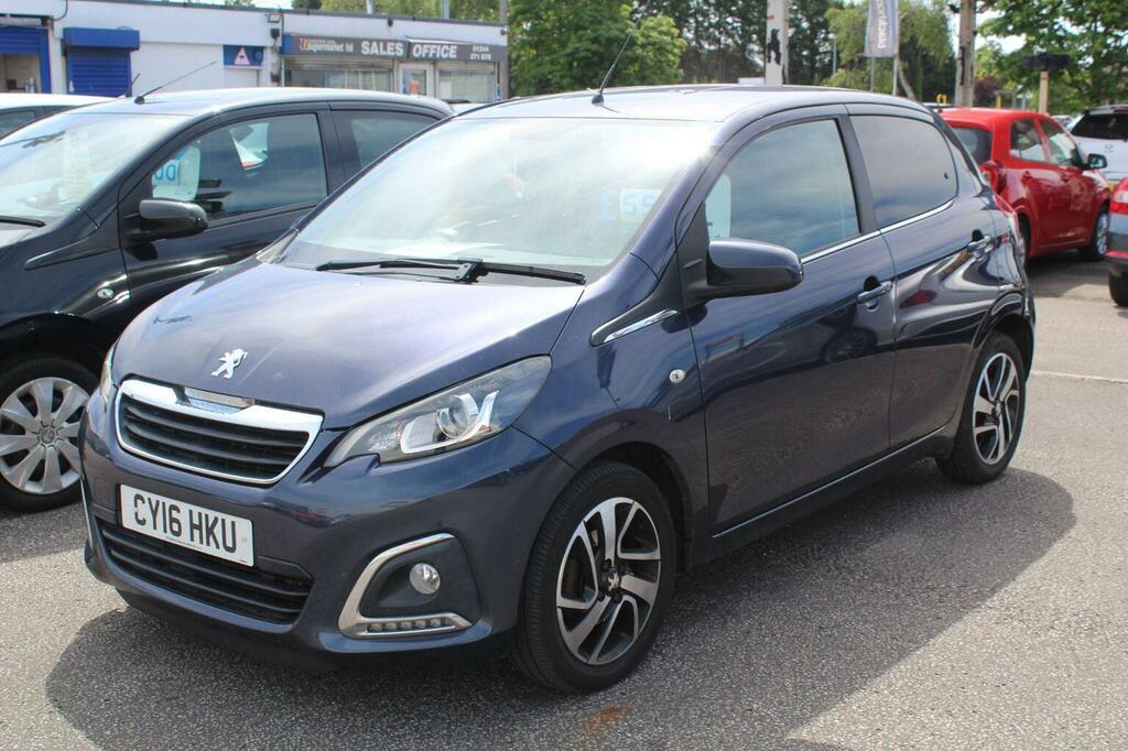 Peugeot 108 Hatchback 1.2 Puretech Allure Euro 6 201616 Blue
