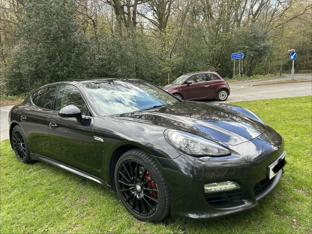 Porsche Panamera 3.0 D V6 Platinum Edition A17KKM Black #2