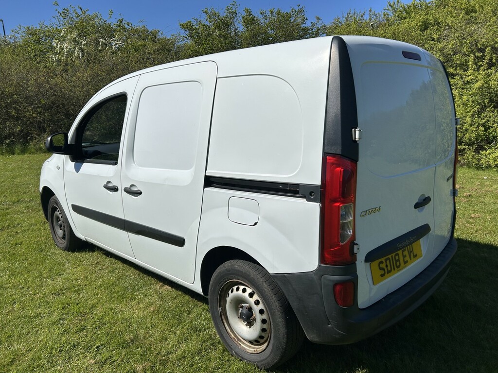Mercedes-Benz CITAN 1.5 109 Cdi Blueefficiency White #6