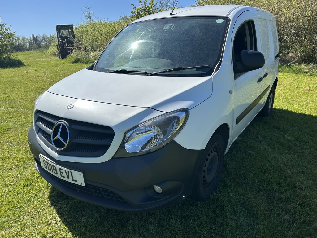Mercedes-Benz CITAN 1.5 109 Cdi Blueefficiency White #4