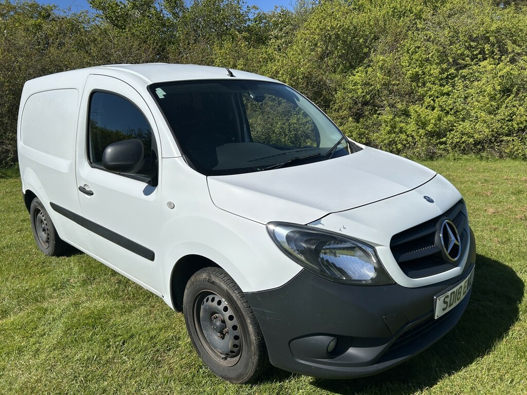 Mercedes-Benz CITAN 1.5 109 Cdi Blueefficiency White #2
