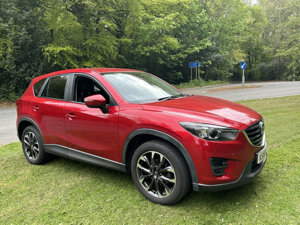 Mazda CX-5 2.2 Skyactiv-d Sport Nav KS66UVU Red #2