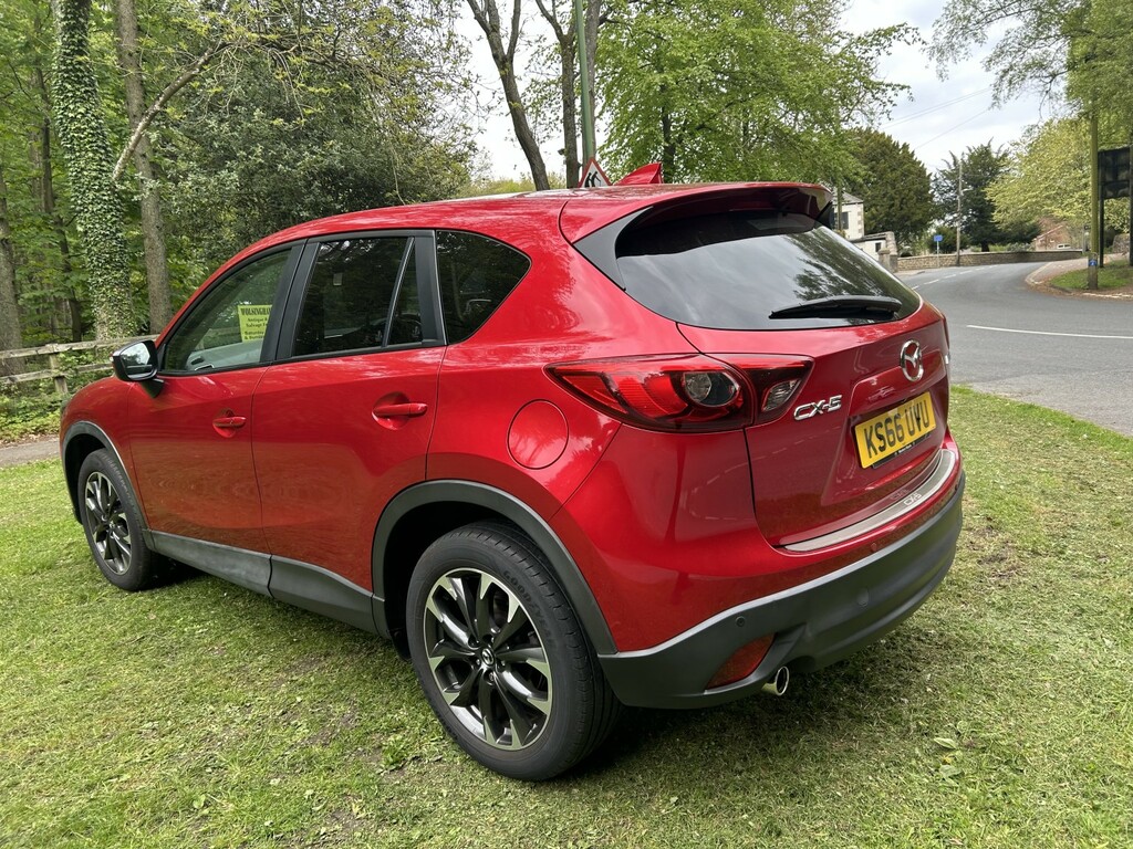 Mazda CX-5 2.2 Skyactiv-d Sport Nav KS66UVU Red #6