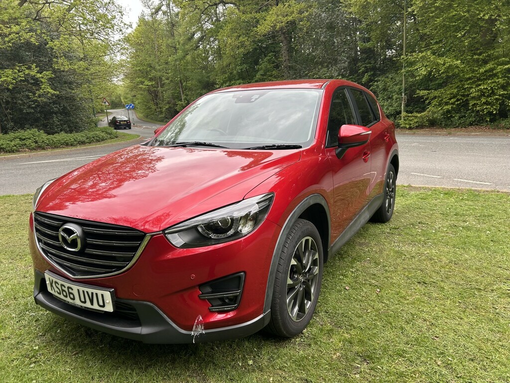 Mazda CX-5 2.2 Skyactiv-d Sport Nav KS66UVU Red #4
