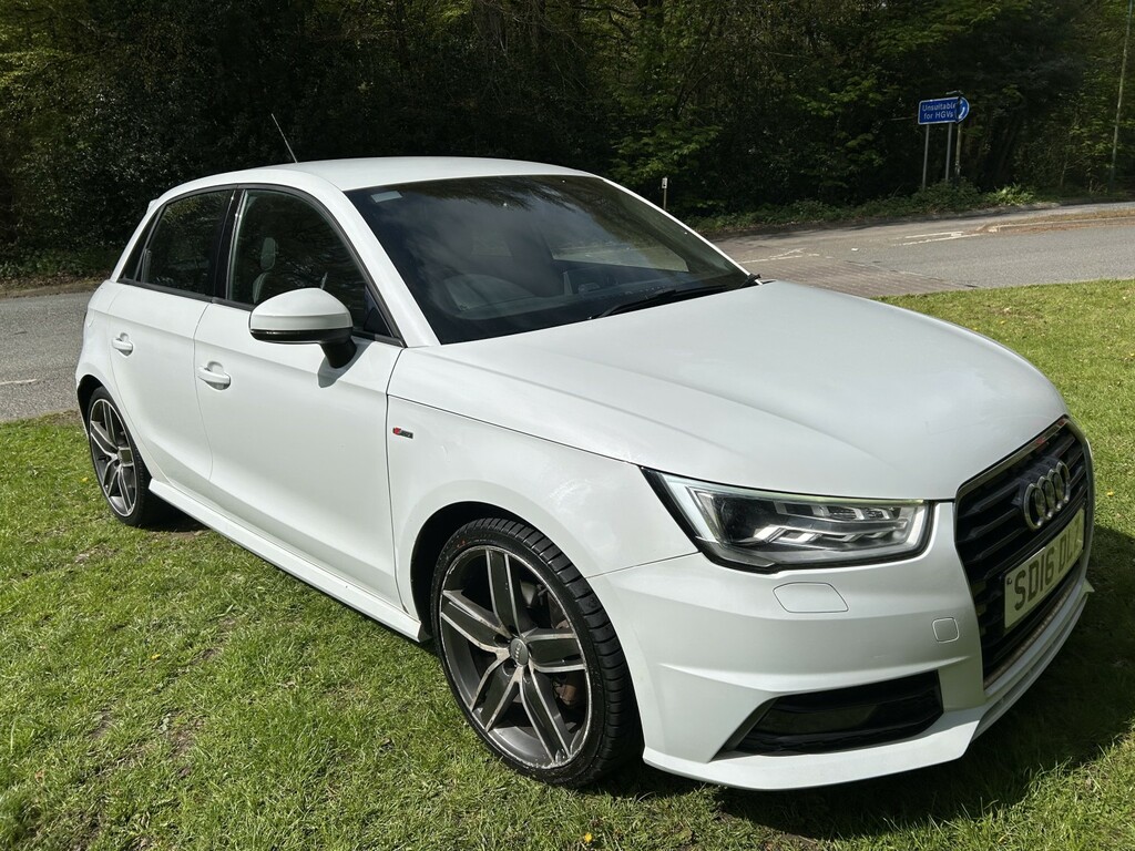 Audi A1 1.6 Tdi S Line SD16DLZ White #2