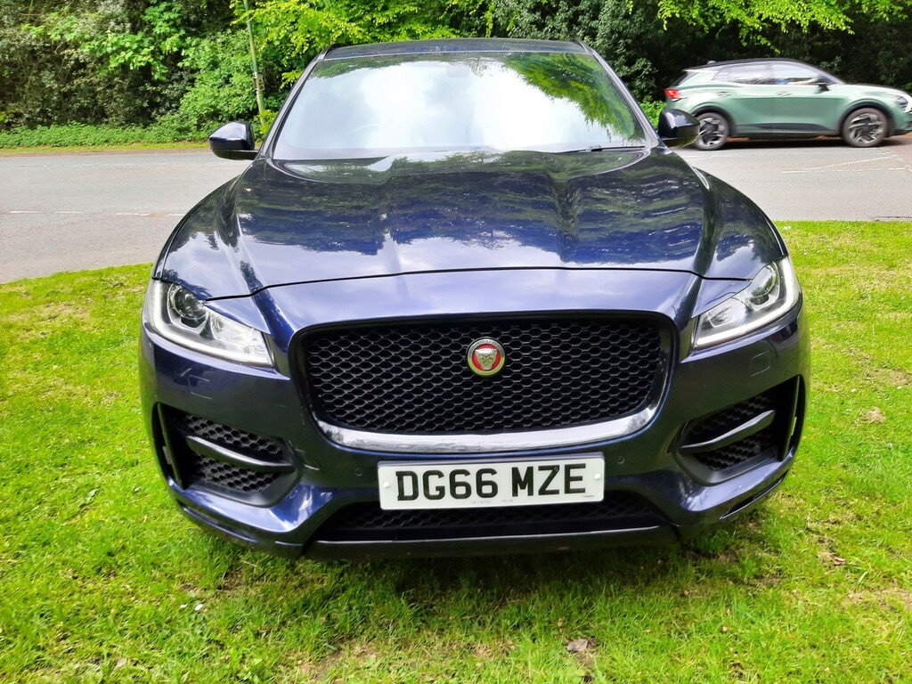 Jaguar F-Pace 2.0 D180 R-sport DG66MZE Blue #3