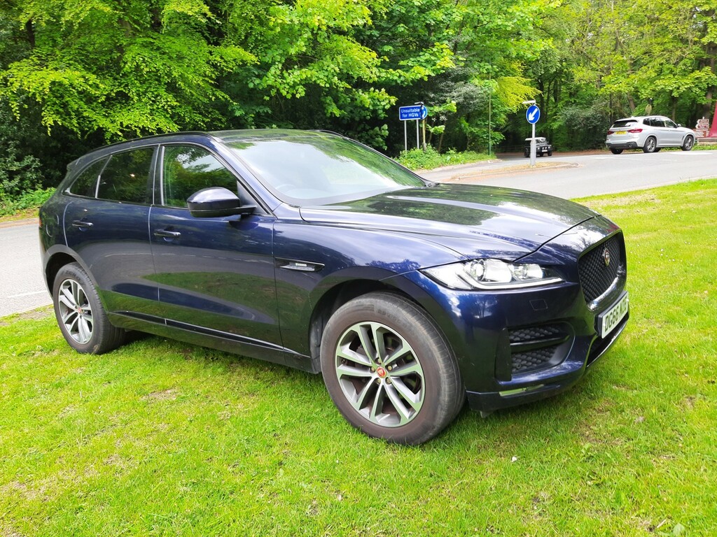 Jaguar F-Pace 2.0 D180 R-sport DG66MZE Blue #2