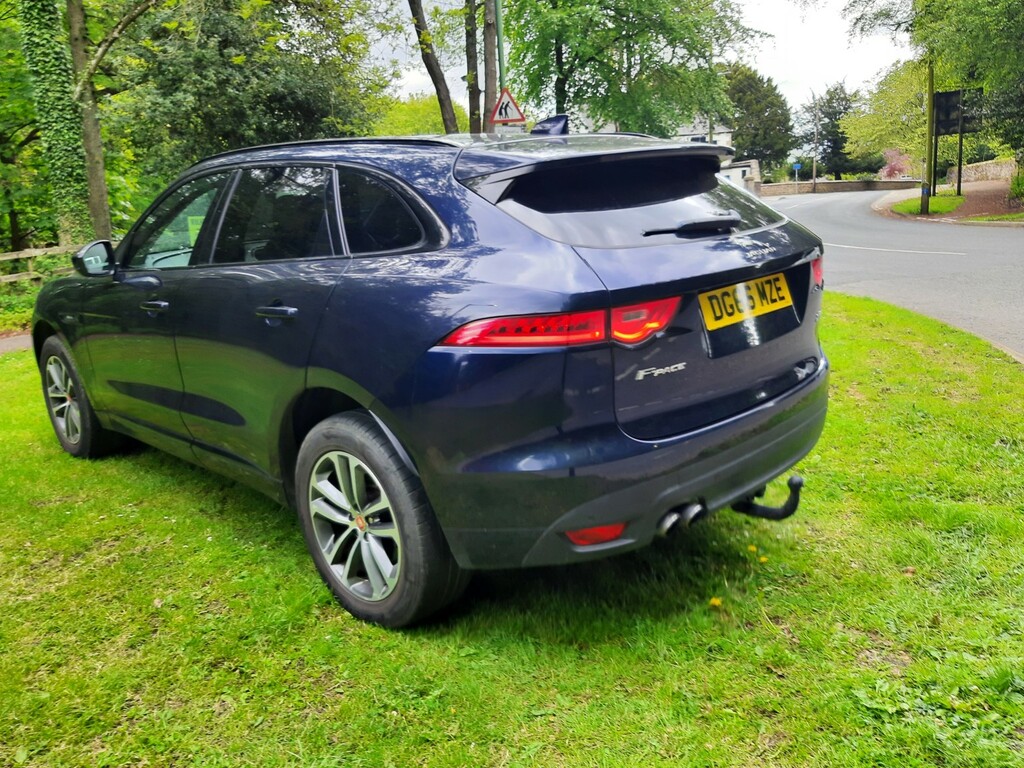 Jaguar F-Pace 2.0 D180 R-sport DG66MZE Blue #6