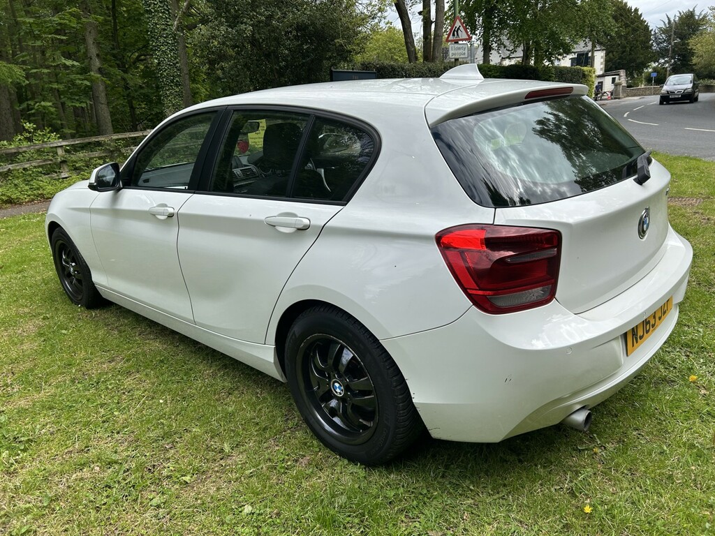 BMW 1 Series 1.6 116D Efficientdynamics 5-Door NJ63JZP White #6
