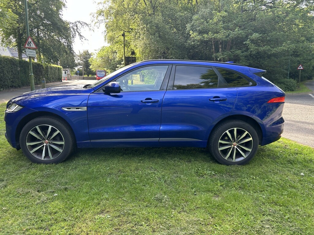 Jaguar F-Pace 2.0 D180 R-sport OE18AUX Blue #5