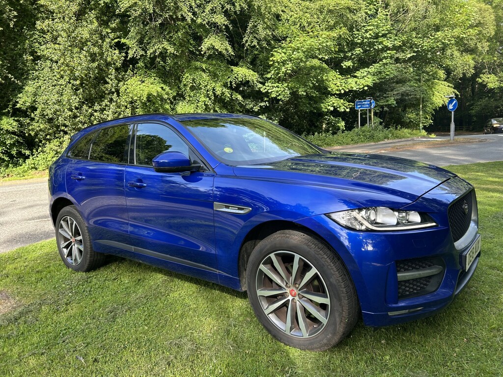 Jaguar F-Pace 2.0 D180 R-sport OE18AUX Blue #2