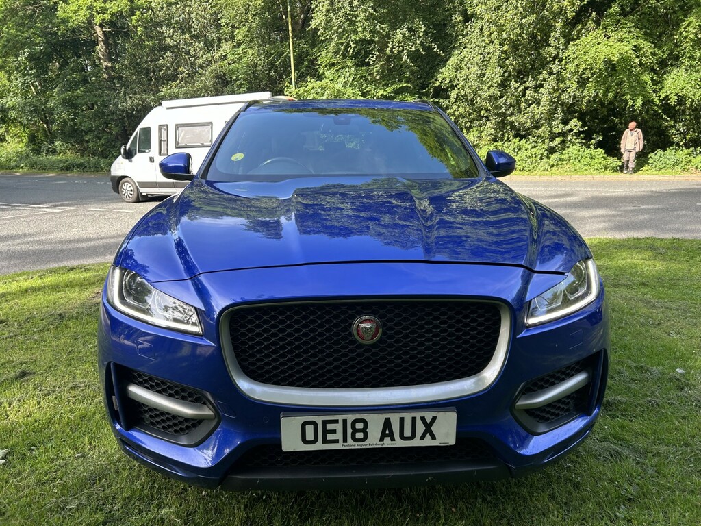 Jaguar F-Pace 2.0 D180 R-sport OE18AUX Blue #3