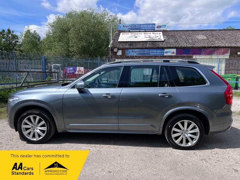 Volvo XC90 2.0 D5 Powerpulse Momentum DN67VMT Grey #4