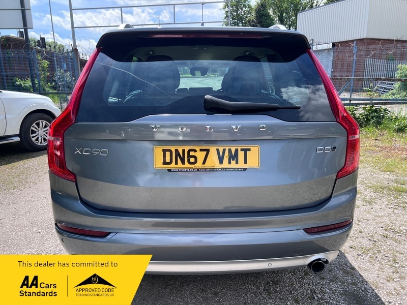 Volvo XC90 2.0 D5 Powerpulse Momentum DN67VMT Grey #6