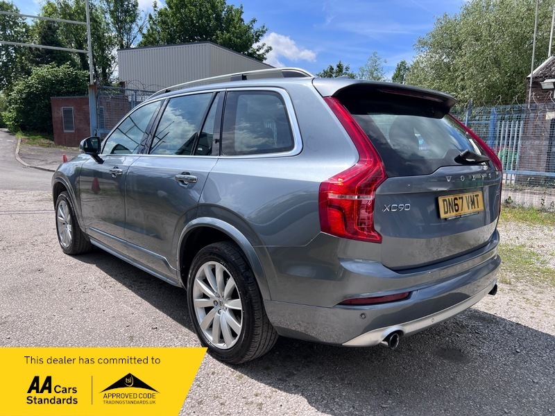 Volvo XC90 2.0 D5 Powerpulse Momentum DN67VMT Grey #5