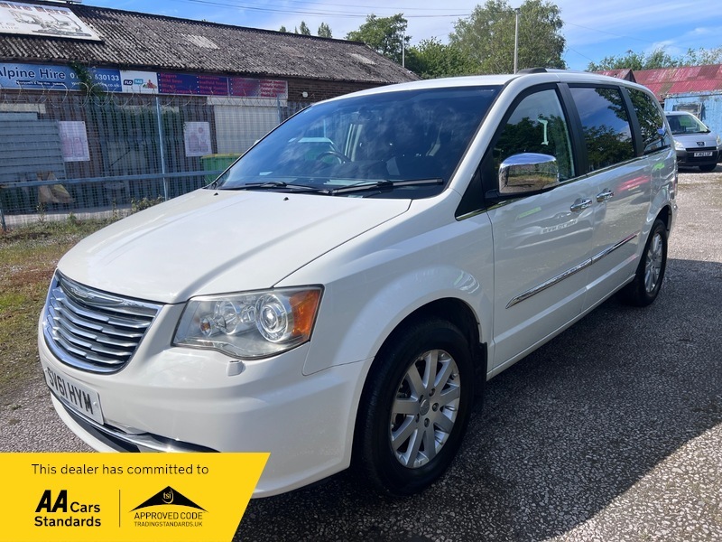 Chrysler Grand Voyager 2.8 Crd Limited Mpv SV61HYM White #4