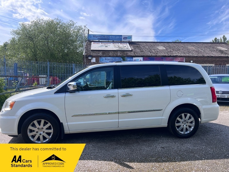 Chrysler Grand Voyager 2.8 Crd Limited Mpv SV61HYM White #5