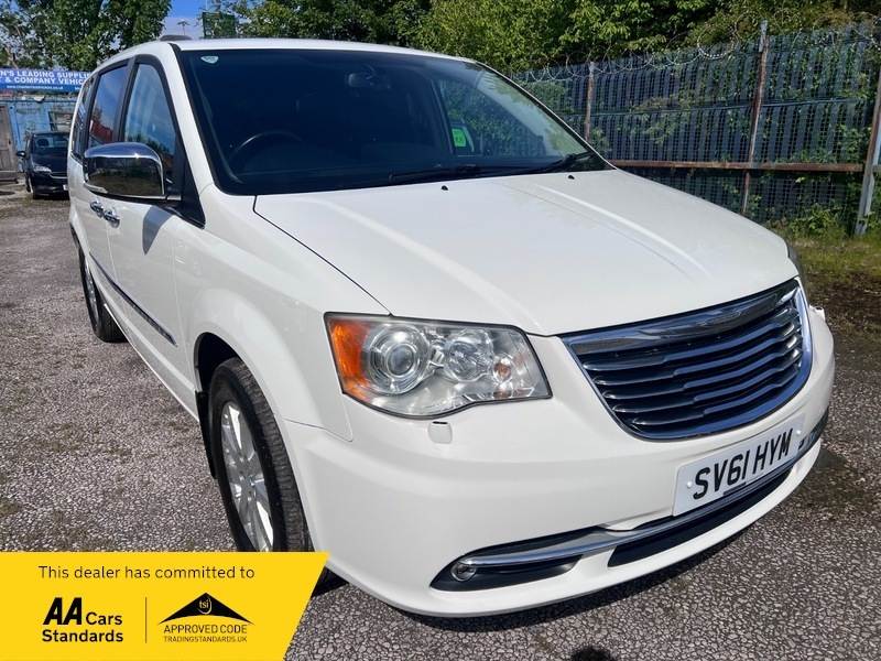 Chrysler Grand Voyager 2.8 Crd Limited Mpv SV61HYM White #2
