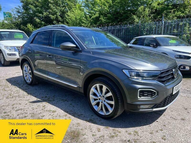 Volkswagen T-Roc 2.0 Tsi Sel Suv Grey