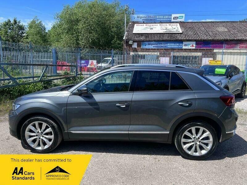 Volkswagen T-Roc 2.0 Tsi Sel Suv FG68AUX Grey #5
