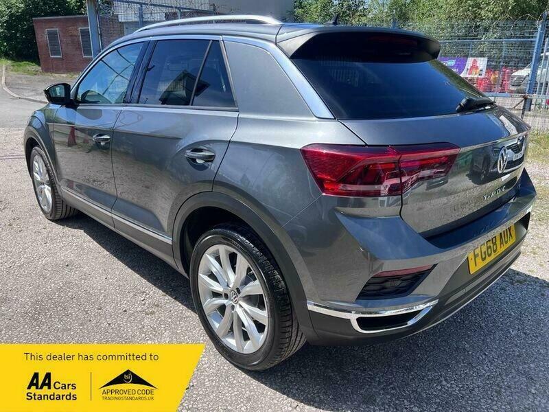 Volkswagen T-Roc 2.0 Tsi Sel Suv FG68AUX Grey #6