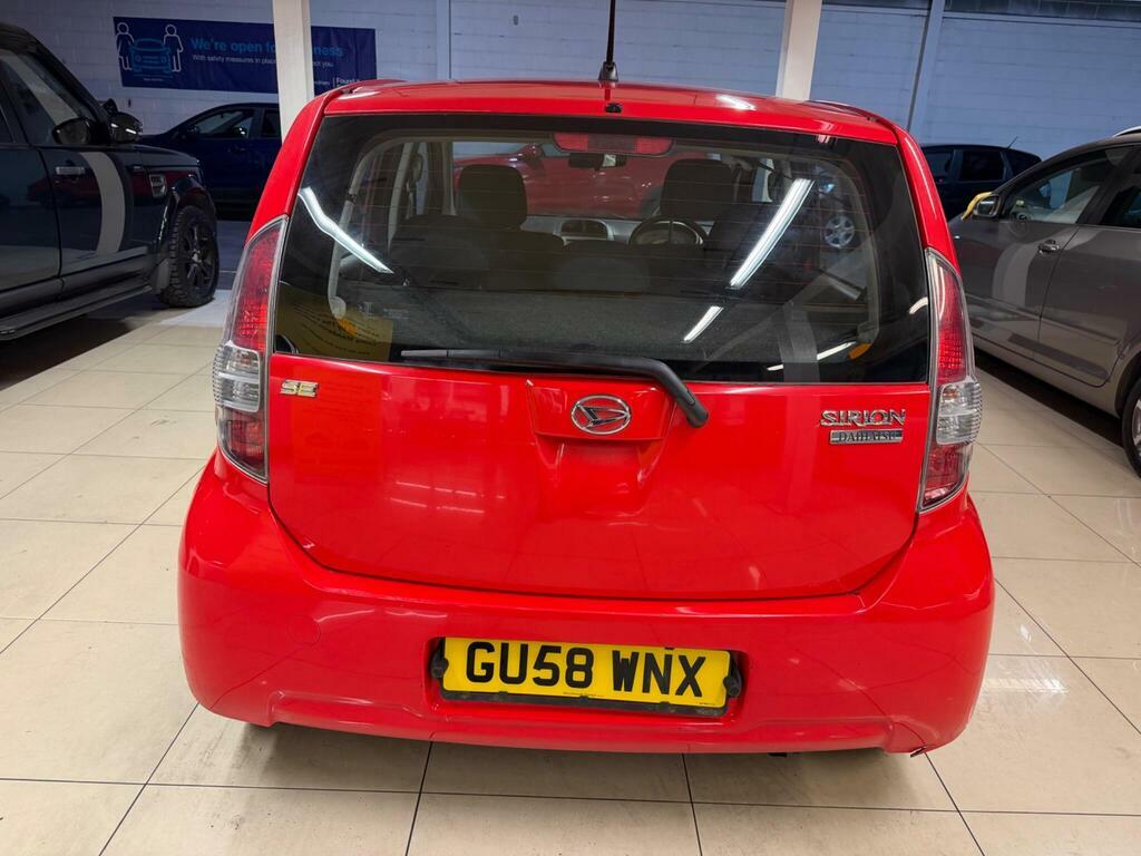 Daihatsu Sirion 1.0 Se GU58WNX Red #5