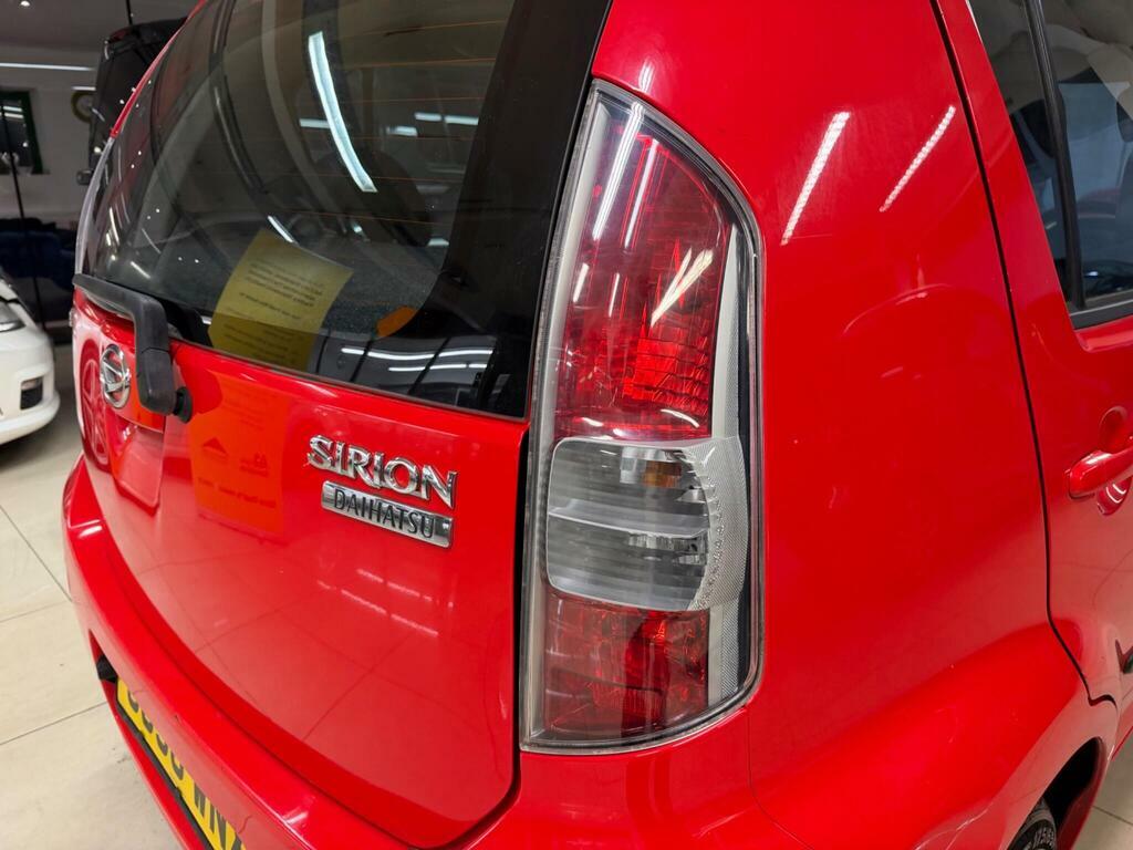 Daihatsu Sirion Hatchback Red #13