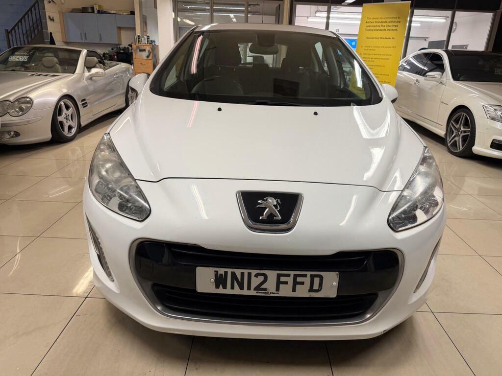 Peugeot 308 1.6 Hdi Active Euro 5 White #2