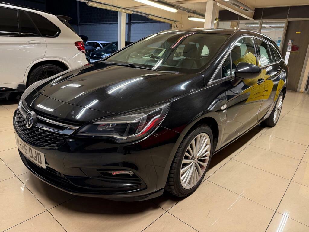 Vauxhall Astra 1.6 Cdti Blueinjection Elite Nav Sports Tourer Eur NJ66DJD Black #3
