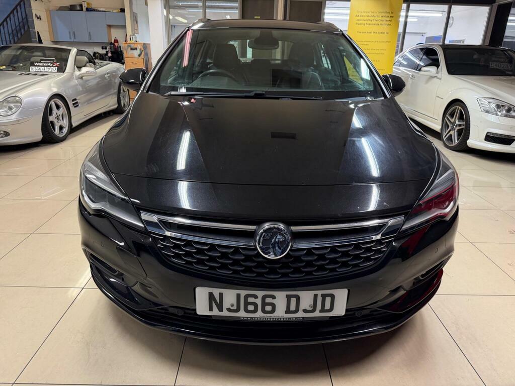 Vauxhall Astra 1.6 Cdti Blueinjection Elite Nav Sports Tourer Eur NJ66DJD Black #2