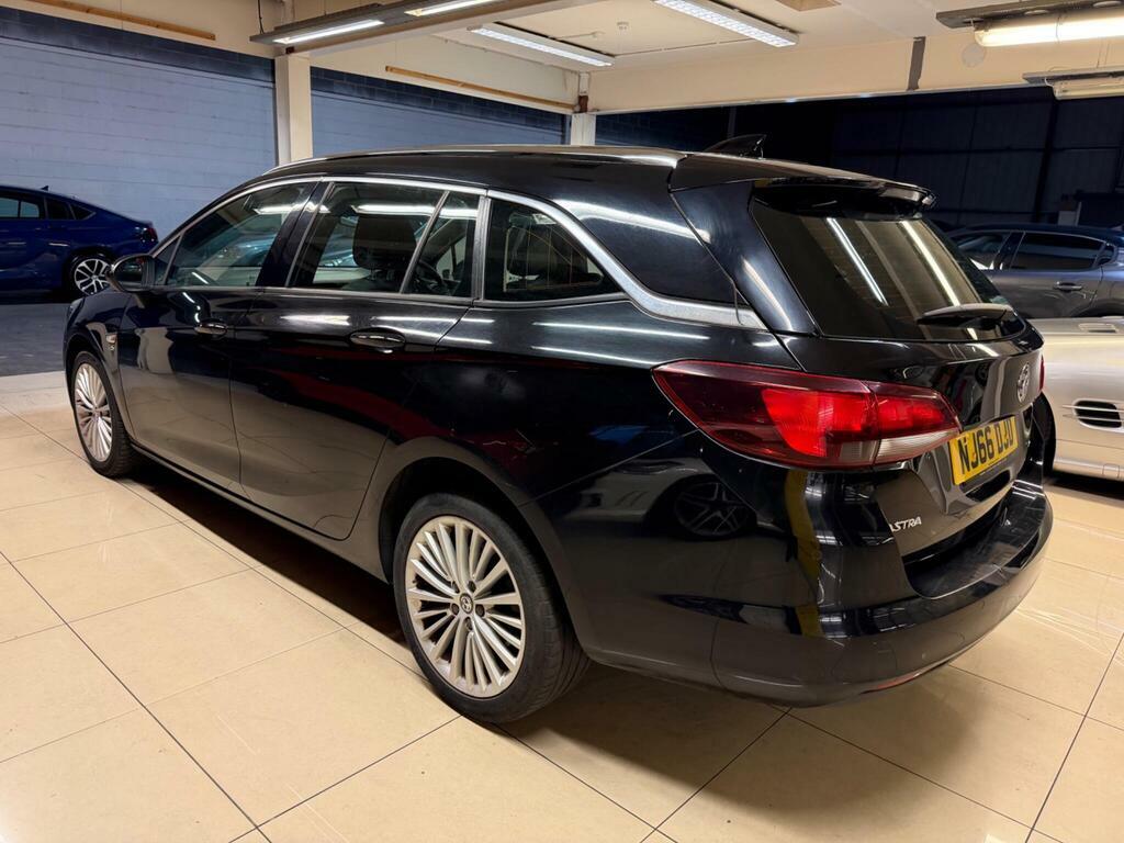 Vauxhall Astra 1.6 Cdti Blueinjection Elite Nav Sports Tourer Eur NJ66DJD Black #4