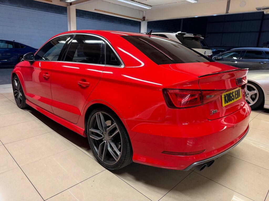 Audi S3 2.0 Tfsi S Tronic Quattro Euro 6 S S KM65EOT Red #4