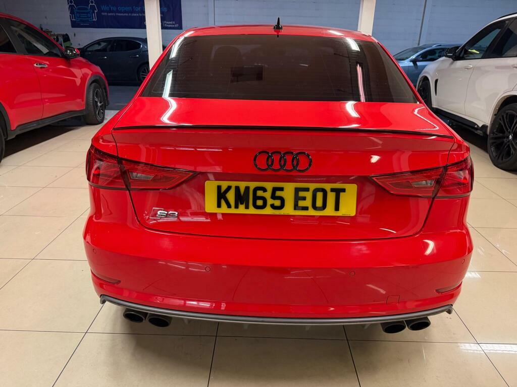 Audi S3 2.0 Tfsi S Tronic Quattro Euro 6 S S KM65EOT Red #5