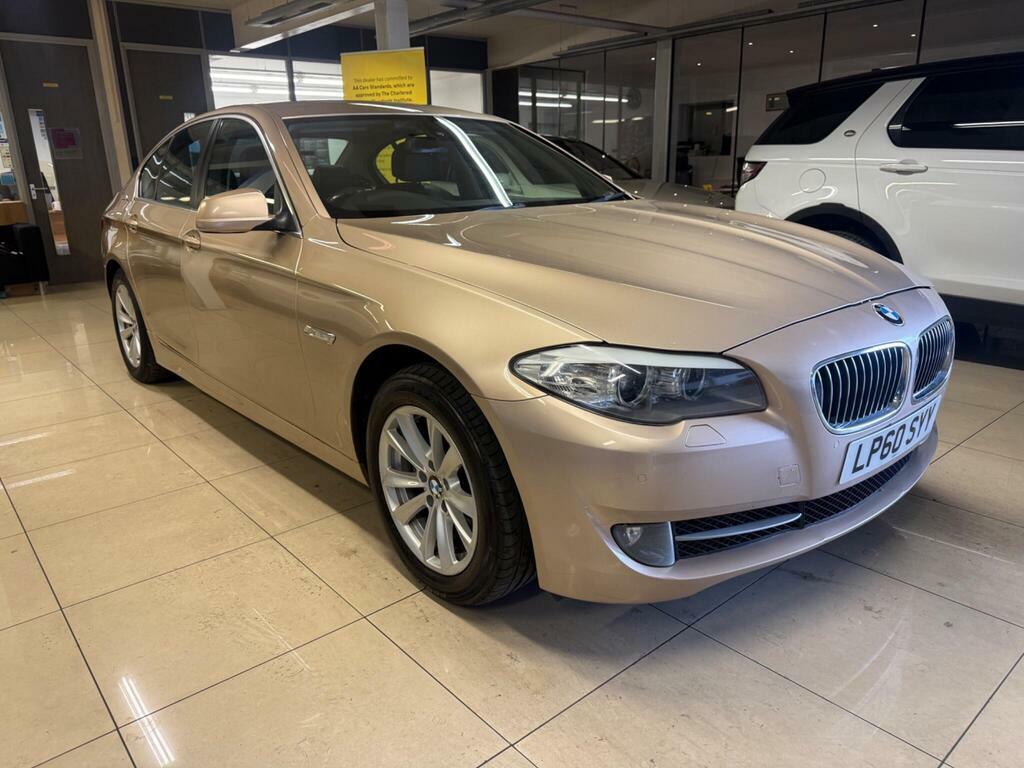 BMW 5 Series 2.0 520D Se Steptronic Euro 5 Beige