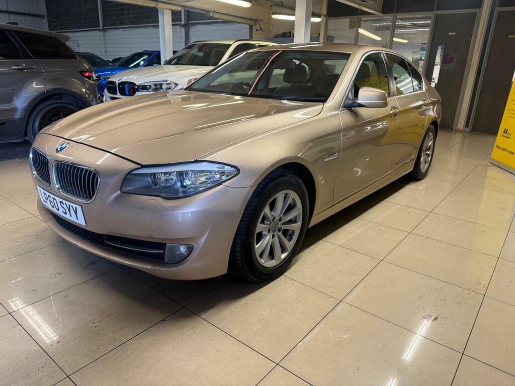 BMW 5 Series 2.0 520D Se Steptronic Euro 5 Beige #5