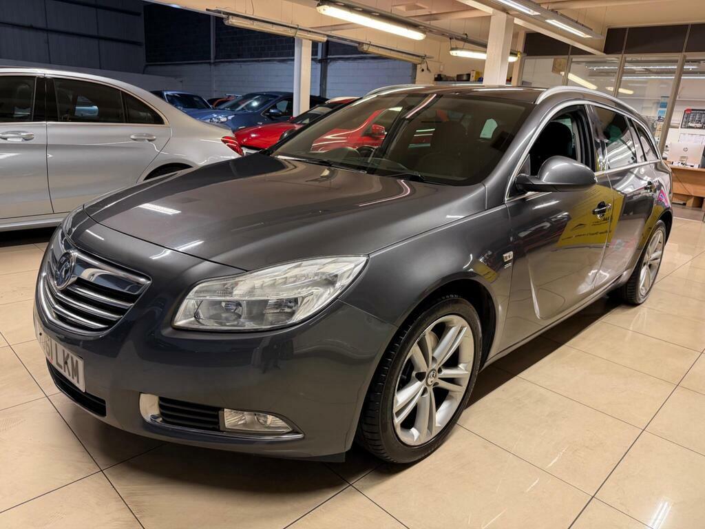 Vauxhall Insignia 2.0 Cdti Ecoflex Sri Sports Tourer Euro 5 S S VU61LKM Grey #3