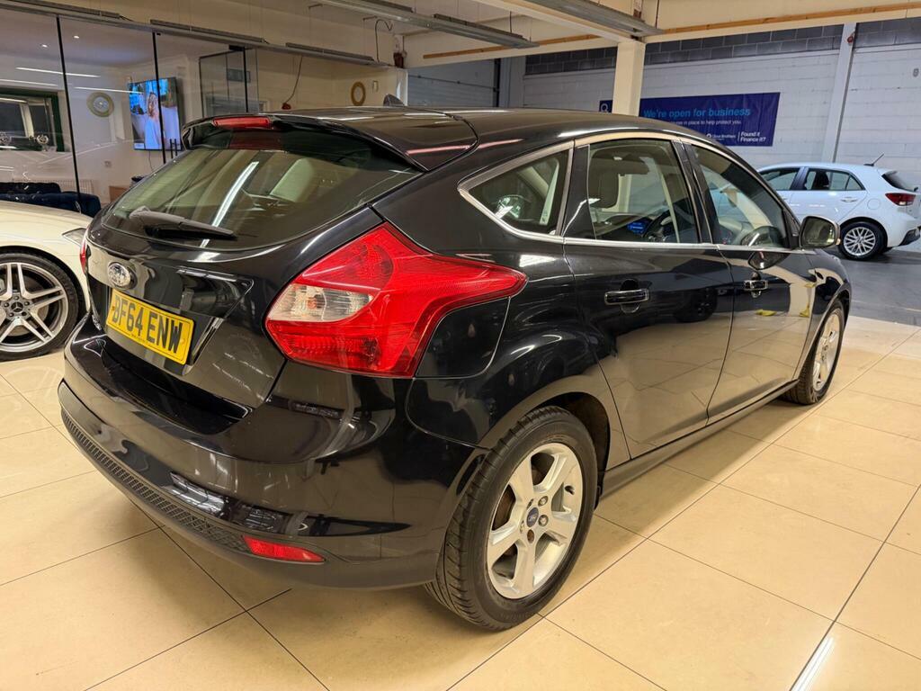Ford Focus 1.6 Tdci Zetec Navigator Euro 5 S S BF64ENW Black #5