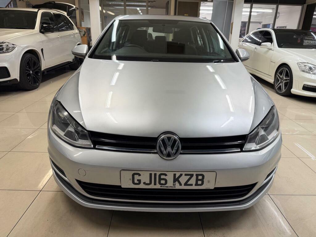 Volkswagen Golf 1.6 Tdi Bluemotion Tech S Euro 6 S S GJ16KZB Silver #2