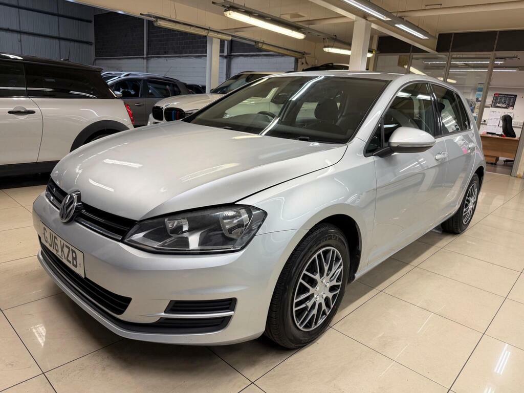 Volkswagen Golf 1.6 Tdi Bluemotion Tech S Euro 6 S S GJ16KZB Silver #3