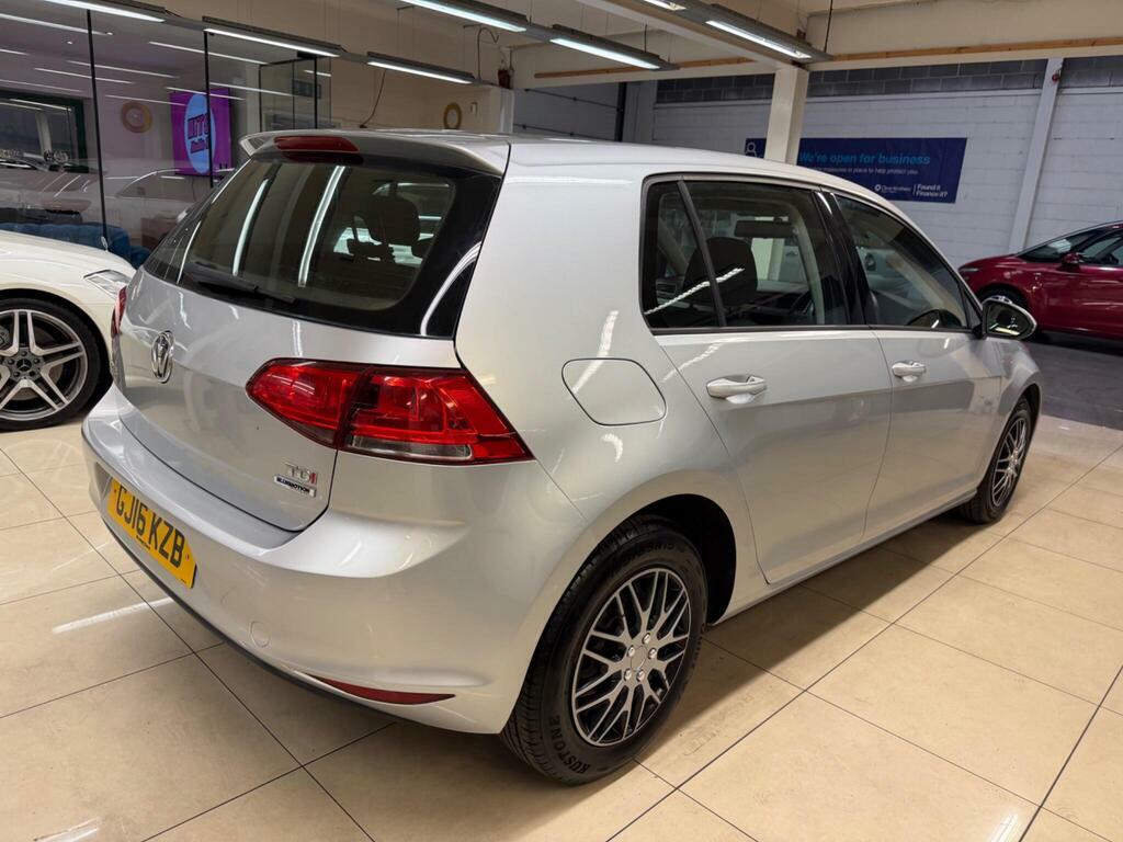 Volkswagen Golf 1.6 Tdi Bluemotion Tech S Euro 6 S S GJ16KZB Silver #6