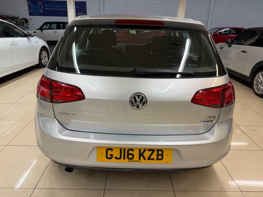 Volkswagen Golf 1.6 Tdi Bluemotion Tech S Euro 6 S S GJ16KZB Silver #5