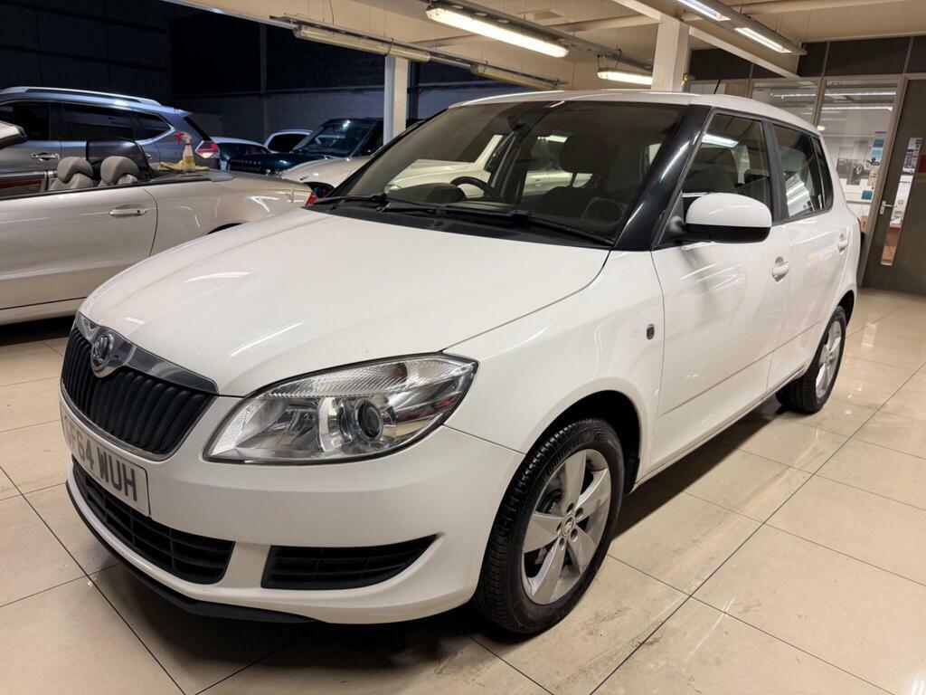 Skoda Fabia 1.6 Tdi Se Euro 5 White #2